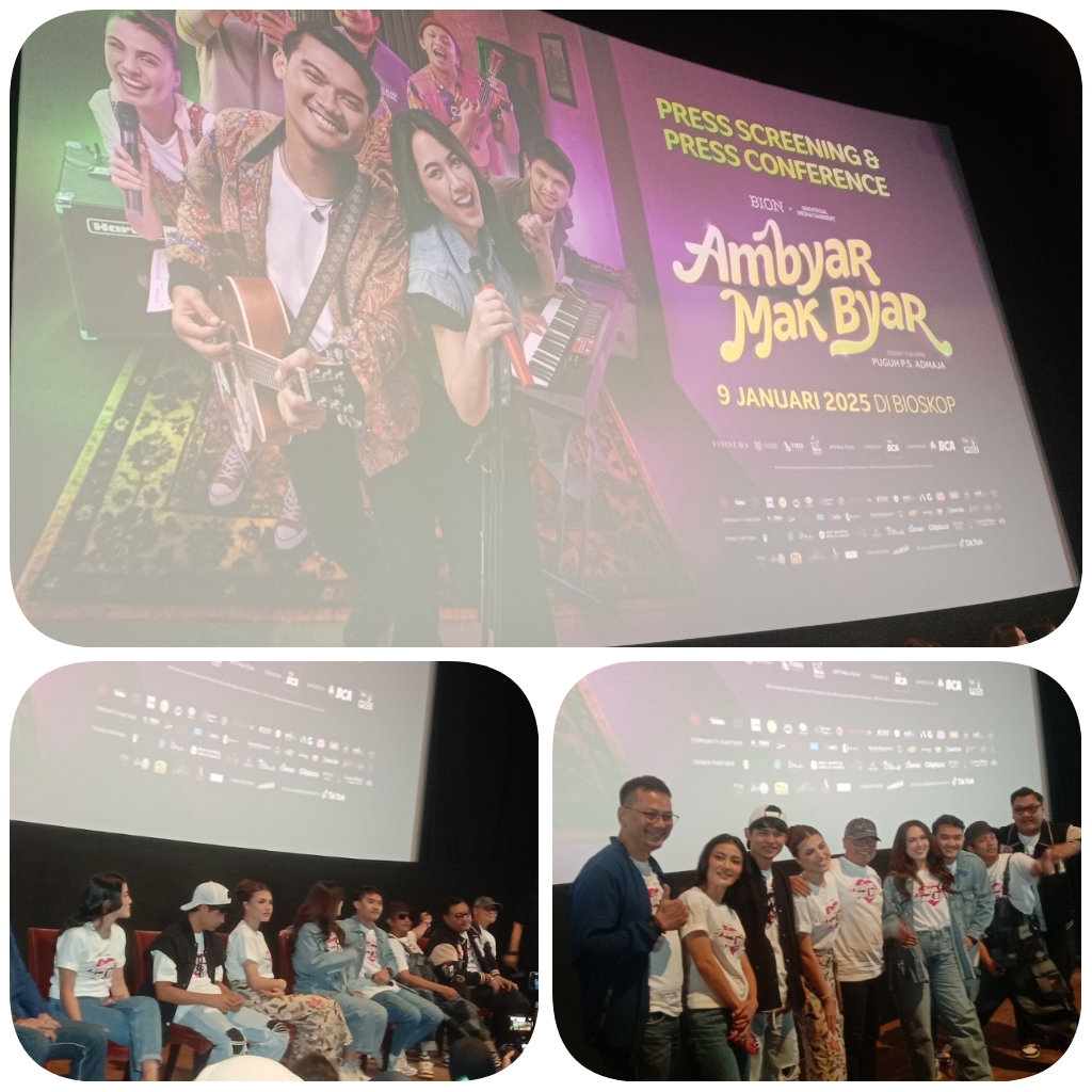 Film “Ambyar Mak Byar” Mencuri hati banyak Penonton, siap Tayang Tanggal 9 Januari 2025.