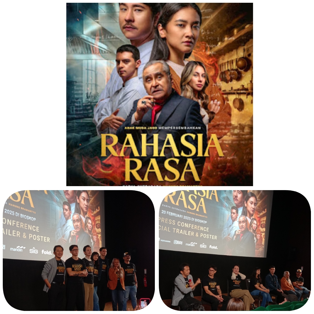 Film “Rahasia Rasa” Angkat Kisah Cinta, Ambisi, dan Misteri dalam Kuliner Nusantara