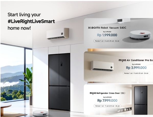 Smart Living, Smart Deals: Wujudkan Gaya Hidup Impian Bersama Xiaomi di 7.7 Sale!