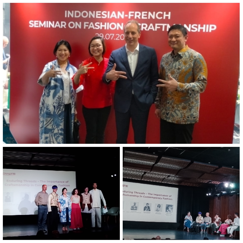 Penguatan Industri Mode Indonesia-Prancis melalui Seminar Fesyen dan Kerajinan