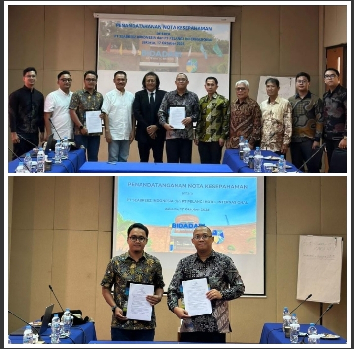 Pelangi Hotel Internasional Tandatangani MoU Pengembangan Bisnis dengan Ancol