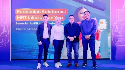 MRT Jakarta dan Yup Kerjasama Hadirkan Layanan Pembayaran di Aplikasi MyMRTJ