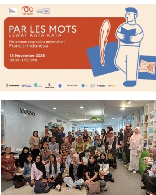 Par les mots — Lewat Kata- kata ” : Sastra dan Terjemahan Jadi Inti Program AYO BACA !