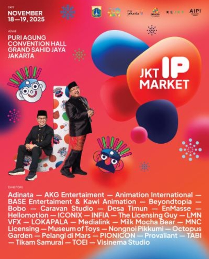 Jakarta IP Market 2025 Siap Digelar, Hubungkan Karya, Bisnis, dan Dunia