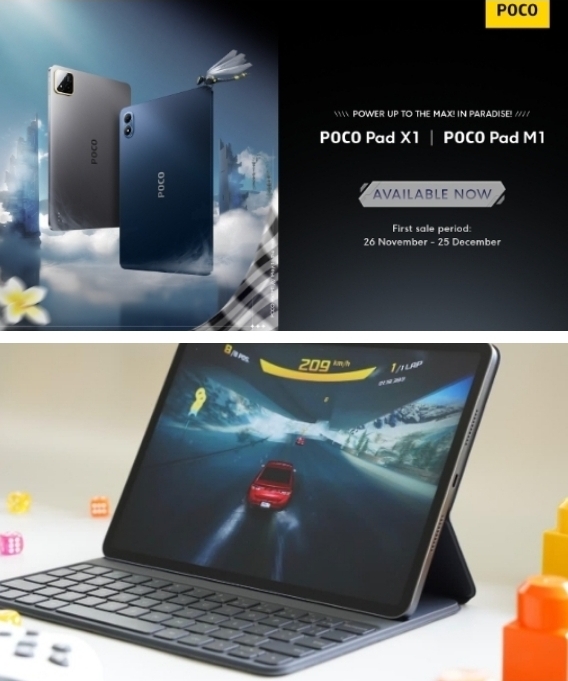 Penjualan Perdana! POCO Pad M1 & POCO Pad X1 Resmi Dijual Bersamaan dengan Global Launch di Indonesia