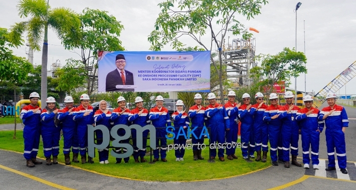 Menko Pangan Tinjau OPF PGN Saka di Jawa Timur