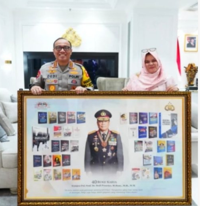 Puluhan Buku Wakapolri Kantongi HAKI, Perkuat Strategi Kepolisian Modern