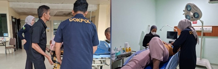 TEMUKAN WARGA KECELAKAAN SAAT PATROLI OPS KETUPAT: KAPOLRES METRO BEKASI EVAKUASI KORBAN LAKA LANTAS KE RSUD