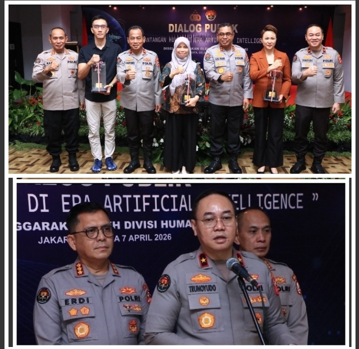 Divhumas Polri Gelar Dialog Publik Bahas Tantangan Hukum di Era Artificial Intelligence