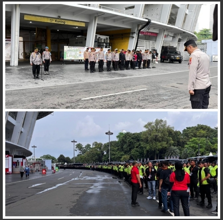 2.730 Personel Jaga Persija Vs Persebaya di GBK, Lalin Disiapkan Situasional
