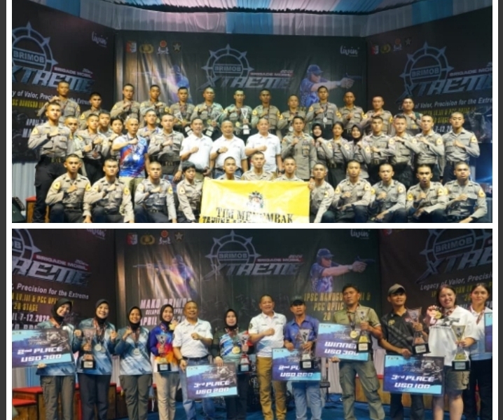 Penutupan Kejuaraan Menembak Brimob Xtreme 2026: Ajang Menembak Internasional Sarat Prestasi dan Sportivitas