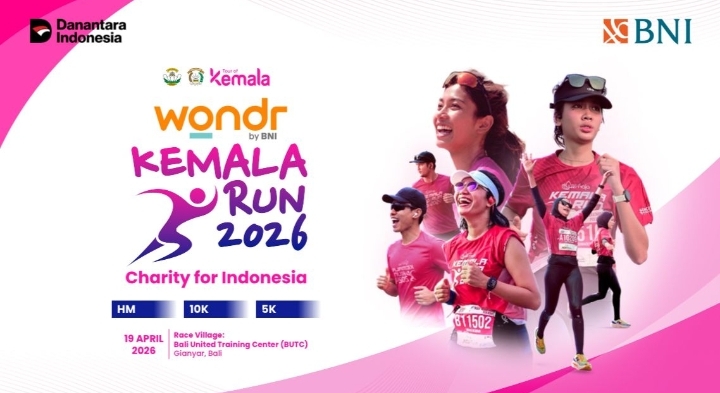 11 Ribu Peserta Siap Meriahkan Kemala Run 2026 di Bali