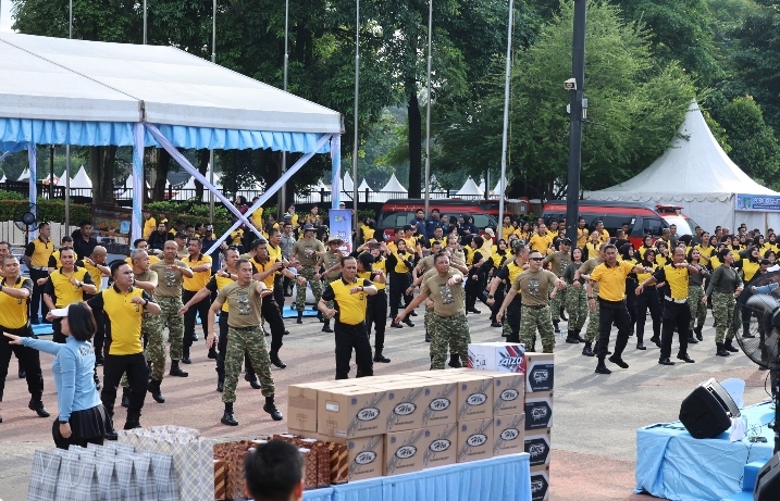 Olahraga Bareng Kodam Jaya–Polda Metro Jaya, Jaga Kebugaran Sekaligus Perkuat Sinergi