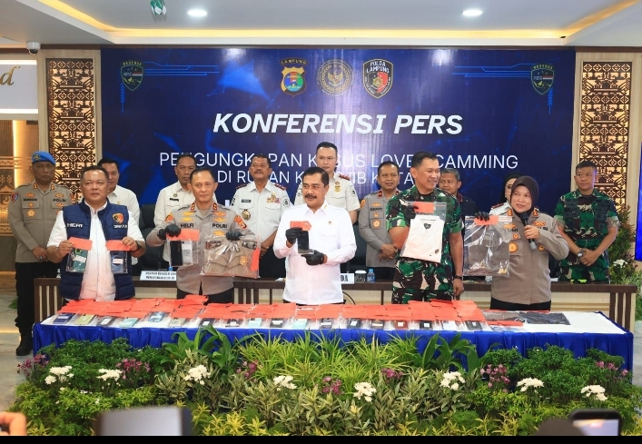 Polda Lampung Ungkap Kasus Love Scamming, Kerugian Korban Capai Rp1,4 Miliar