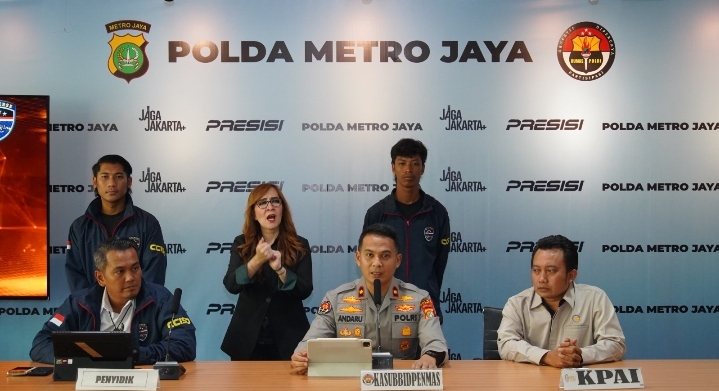 Ditressiber Polda Metro Jaya Bongkar Konten Asusila via Live Streaming
