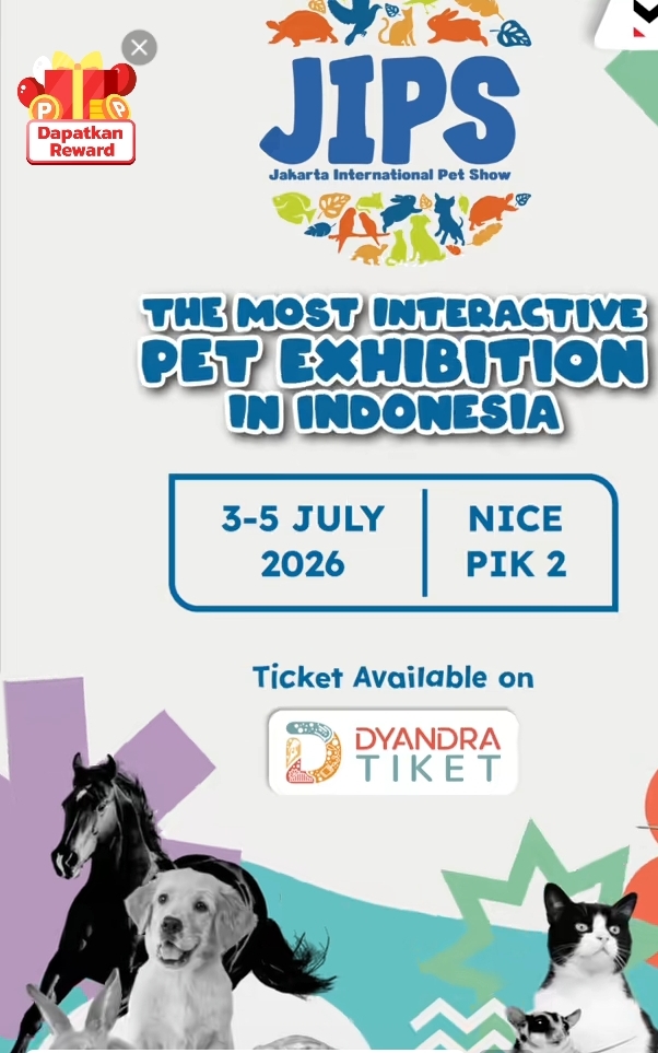 Jakarta International Pet Show (JIPS) 2026 Hadirkan Pengalaman Dunia Pet Lebih Beragam dan Interaktif