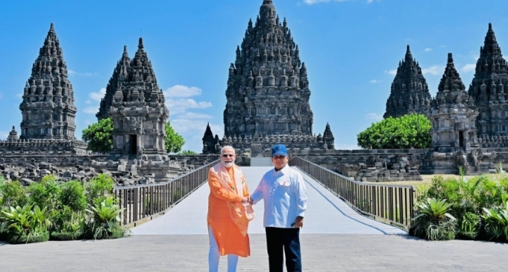 Presiden Prabowo dan PM Modi Kunjungi Candi Prambanan, Tegaskan Kedekatan Sejarah dan Budaya Indonesia-India