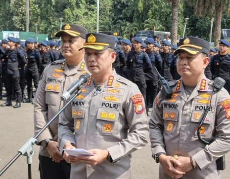 Wakapolda Metro Jaya Tekankan Pelayanan Humanis dalam Aksi Penyampaian Pendapat