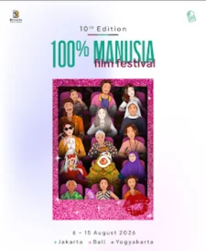 100% Manusia Film Festival Rayakan 10 Tahun Perjalanan dengan ‘A Decade of Love Language’