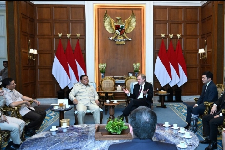 Presiden Prabowo Terima Wakil Menteri Perang AS Elbridge Colby, Perkuat Kemitraan Strategis Indonesia-Amerika Serikat