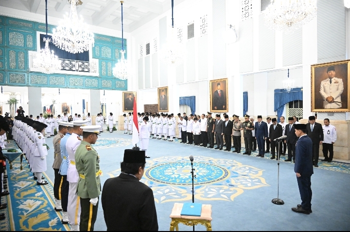 Wapres Kukuhkan Paskibraka Tingkat Pusat 2026, Siap Laksanakan Tugas pada HUT ke-81 RI