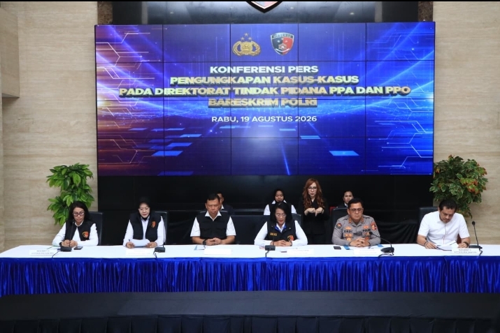 Bareskrim Ungkap Tiga Kasus PPA-PPO, Tangani Kekerasan Seksual hingga TPPO Pengantin Pesanan