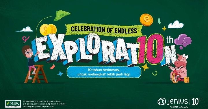 Jenius by SMBC Indonesia Rayakan 10 Tahun Endless Explorat10n, Terus Berinovasi Bersama Teman Jenius