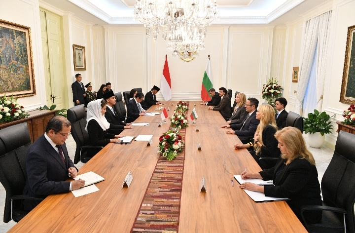 Terima Kunjungan DPM Bulgaria, Wapres Dorong Penguatan Kemitraan Strategis Jelang 70 Tahun Hubungan Diplomatik