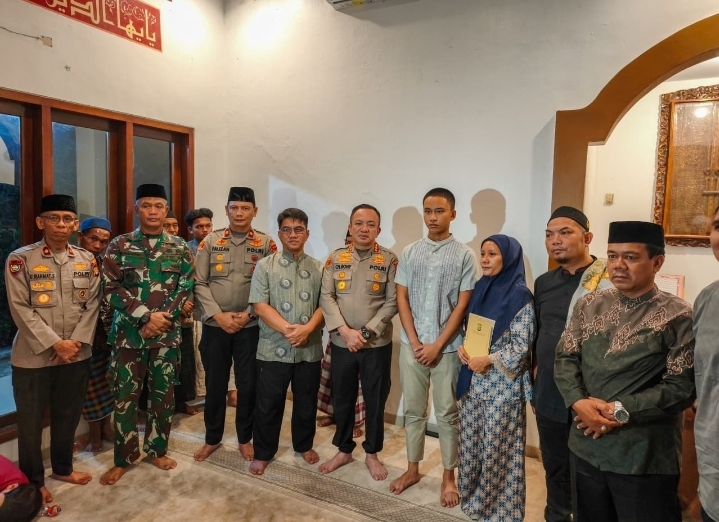 Kapolres Metro Depok Hadiri Doa Bersama untuk Keselamatan Jurnalis yang Hilang