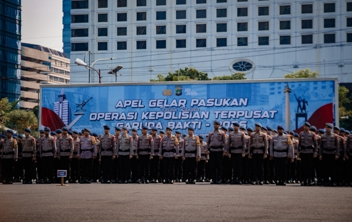 Polri Gelar Apel Pasukan Pengamanan FIFA ASEAN Cup 2026