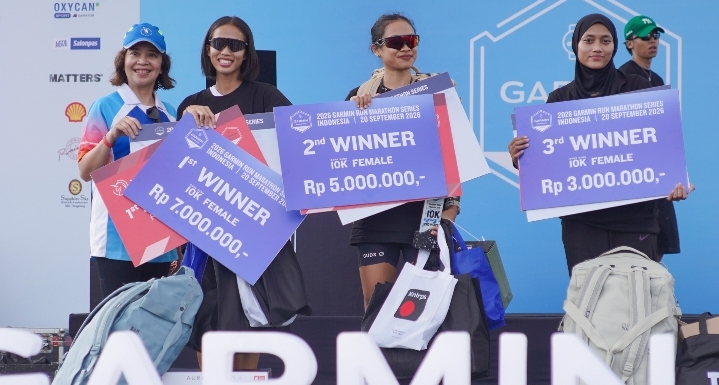 Bank Saqu Bawa Semangat Sunrise Society ke Garmin Run 2026