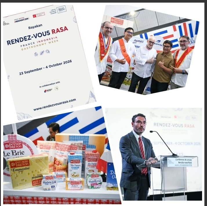 Rendez-vous Rasa 2026: Prancis dan Indonesia Rayakan Gastronomi Week dengan ‘Pertemuan Rasa’