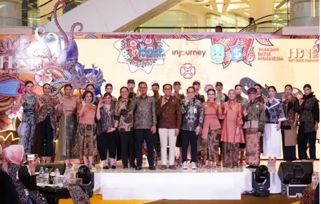 Hari Batik Nasional 2026 Hadir di Surabaya, Padukan Warisan Budaya, Kreativitas, dan Semangat Generasi Muda