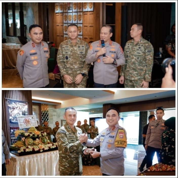 Kapolda Metro Jaya Hadiri Syukuran HUT TNI di Makodam Jaya
