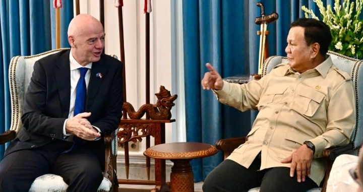 Terima Presiden FIFA, Presiden Prabowo: Sepak Bola Bangun Prestasi dan Karakter Bangsa