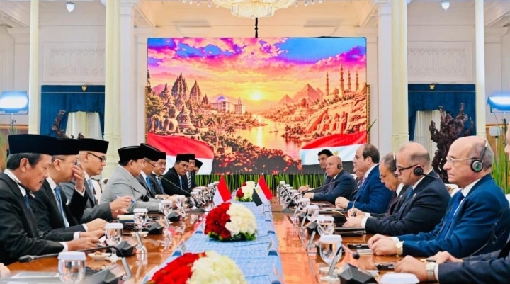 Pertemuan Presiden Prabowo dan Presiden El-Sisi Hasilkan Empat Kesepakatan Kerja Sama
