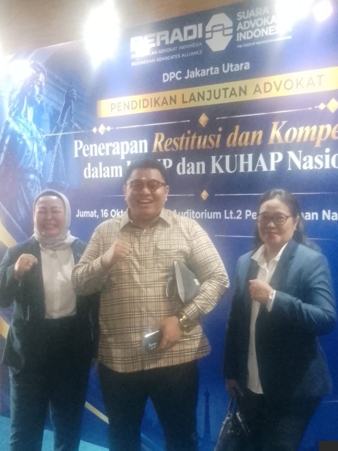 Perkuat Perlindungan Hukum, Peradi SAI Soroti Penerapan Restitusi dan Kompensasi