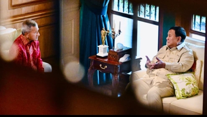 Presiden Prabowo Terima Permohonan Pertemuan Menlu Singapura di Hambalang